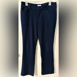 (3/$25) Merona Navy Stretch Dress Pants Women’s Size 4